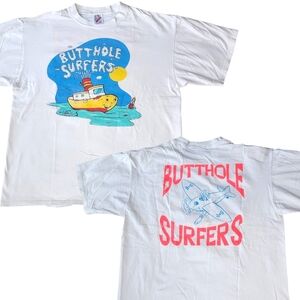 Butthole Surfers Vintage 90s Frank Kozik Tshirt Rare XL